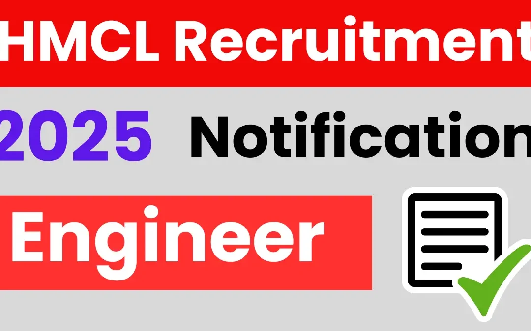 IHMCL Engineer Recruitment 2025: Notification Released & Apply Online