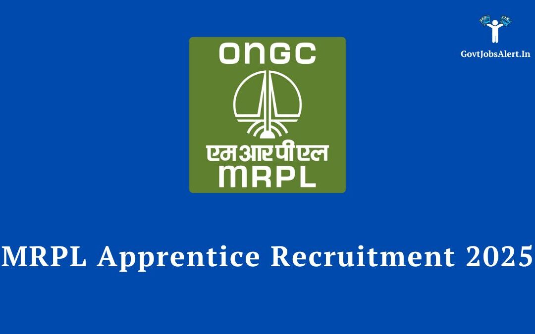MRPL Apprentice Recruitment 2025: Walk-in for Graduate & Diploma Trainees, Apply Now!