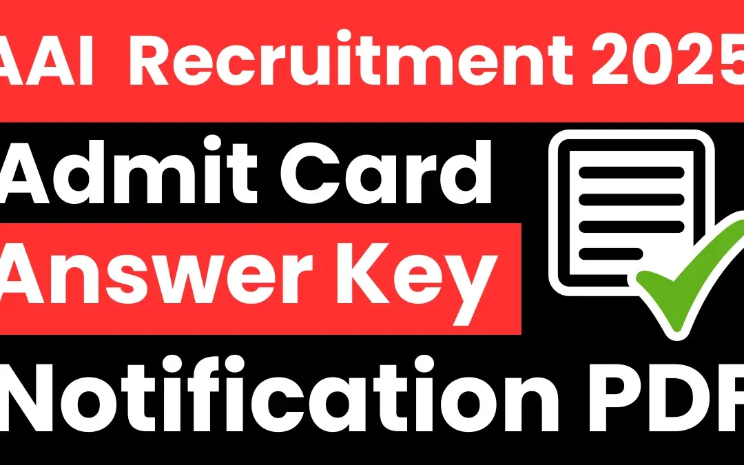 AAI Junior Executive Admit Card 2025: Download Now, Direct Link