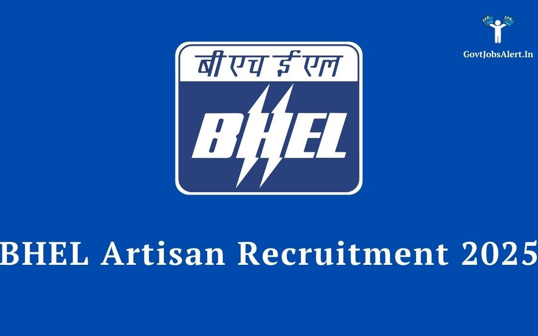 BHEL Artisan Recruitment 2025: Golden Opportunity for 515 ITI Holders, Apply Now!