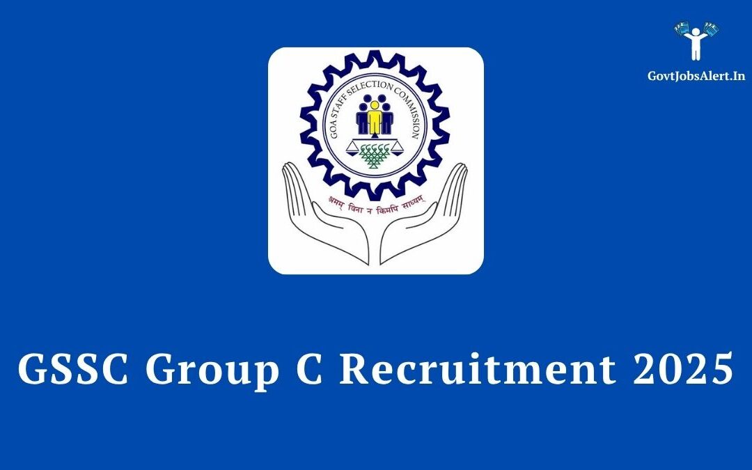 GSSC Group C Recruitment 2025: Apply Online for 464 Inspector, ASI, JE, Operator, Accountant & Other Posts!