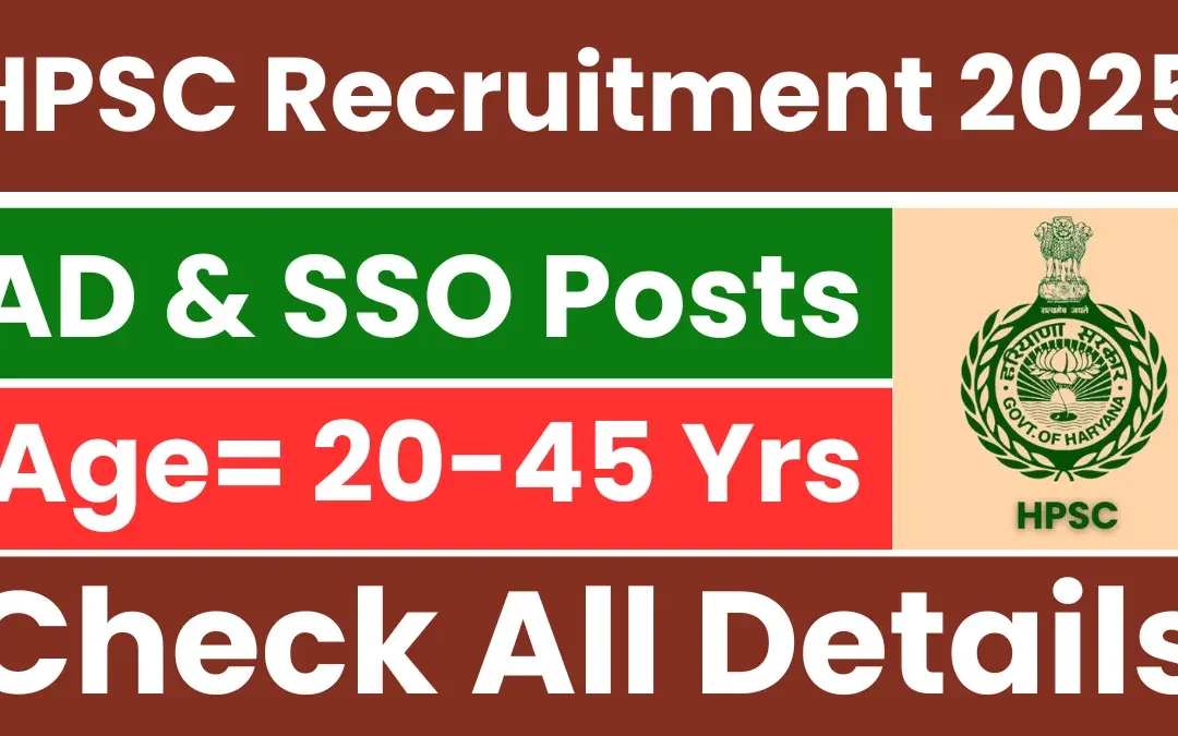 HPSC Assistant Director and Senior Scientific Officer Recruitment 2025: Apply Online Start