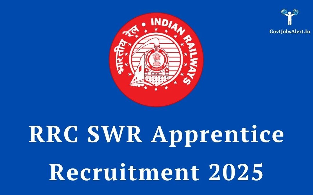 RRC SWR Apprentice Recruitment 2025: Golden Opportunity for 904 ITI Posts in Indian Railways!