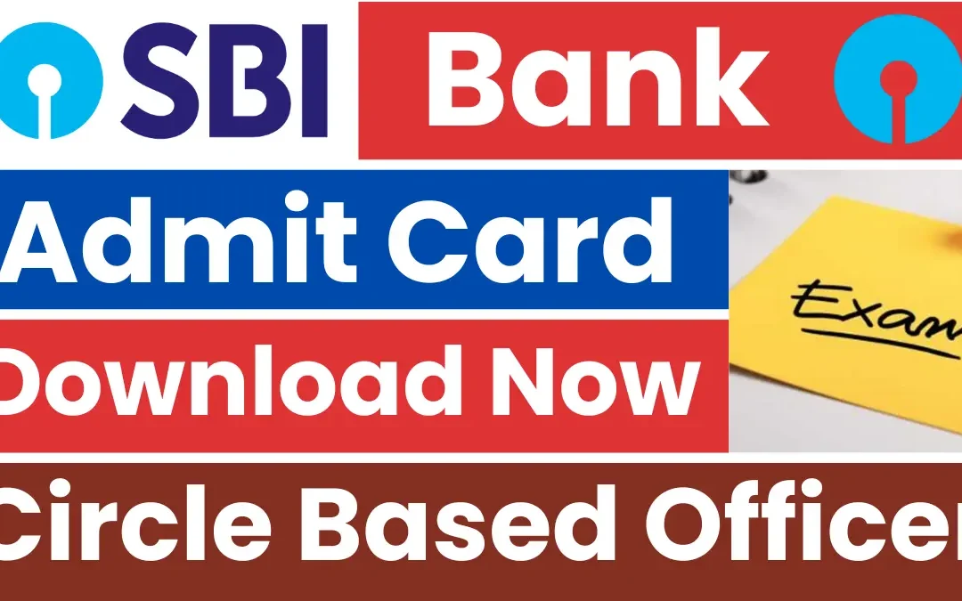 SBI CBO Admit Card 2025: Exam Date Out for 2964 Posts, Check Official Notice