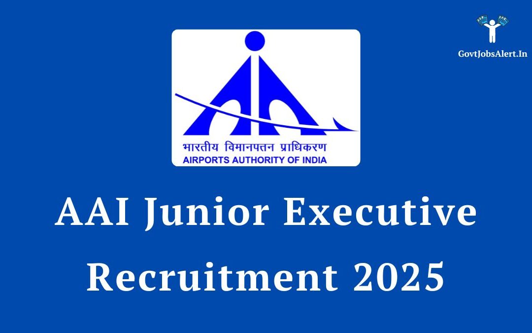 AAI Junior Executive Recruitment 2025: Apply Online for 976 Posts, Salary up to ₹1,40,000 P.M.