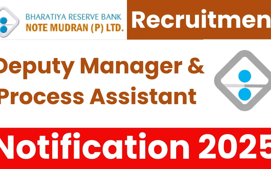 BRBNMPL Recruitment 2025 – Notification Out for Deputy Manager & Process Assistant Posts