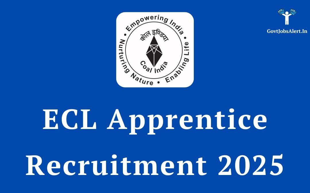 ECL Apprentice Recruitment 2025: Apply for Fitter, Electrician, and Other Posts