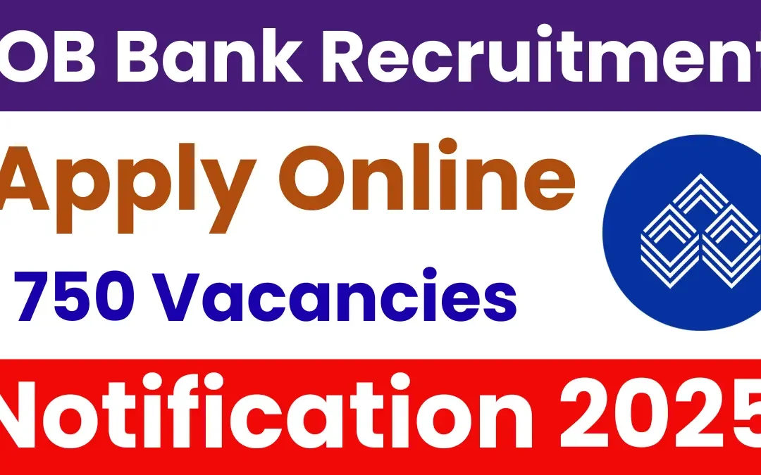 IOB Apprentice Recruitment 2025: Notification Released for 750 Vacancies