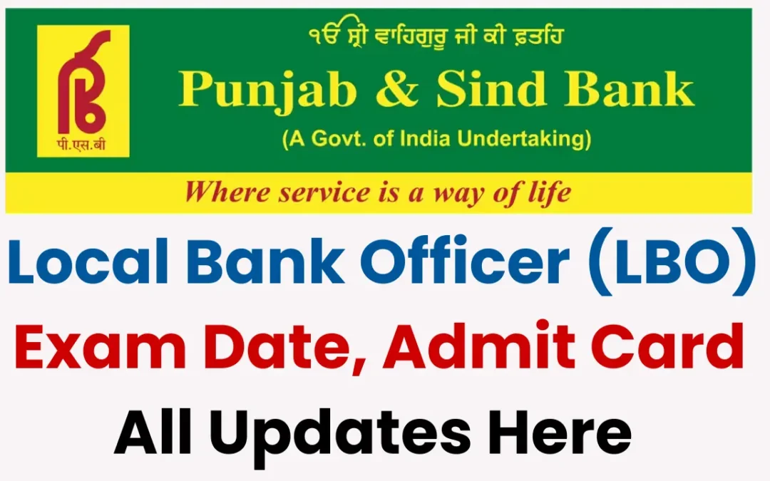 Punjab and Sind Bank LBO Recruitment 2025: Apply Online for 750 Vacancies