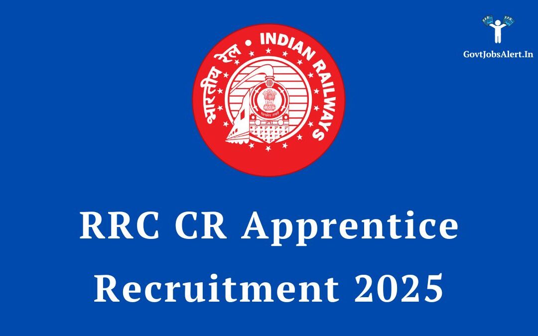 RRC CR Apprentice Recruitment 2025: Apply Online for 2412 ITI Posts, Salary & Details