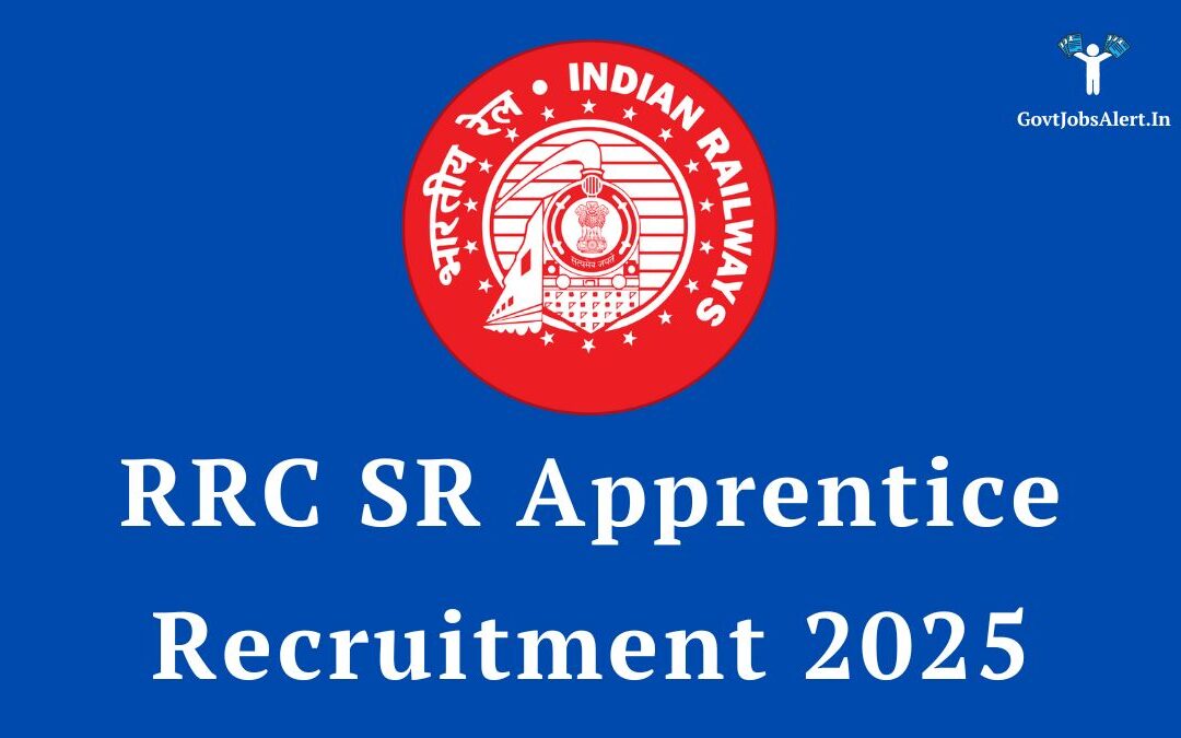 RRC SR Apprentice Recruitment 2025: Notification Out for 3500+ Vacancies, Apply Online