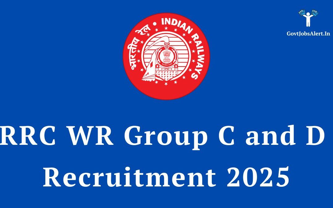 RRC WR Group C and D Recruitment 2025: Notification Out for 64 Sports Quota Posts, Apply Online