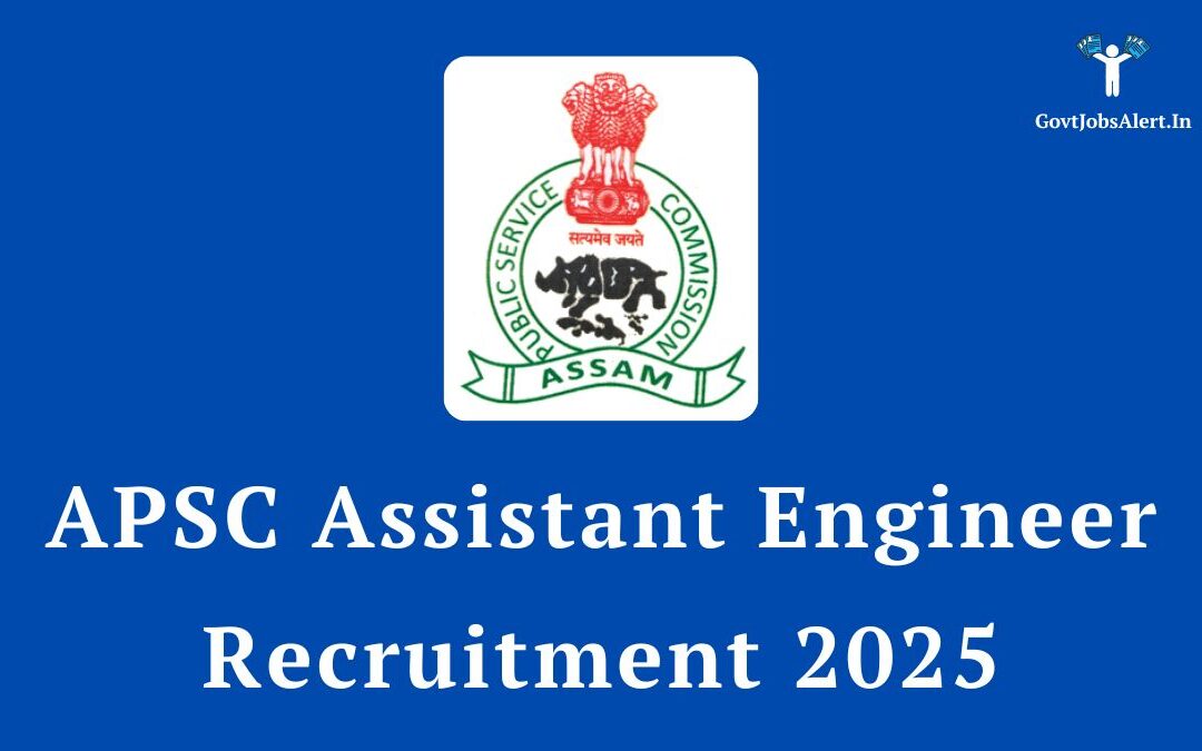 APSC Assistant Engineer Recruitment 2025: Apply Online for 50 Posts, Check Salary & Eligibility