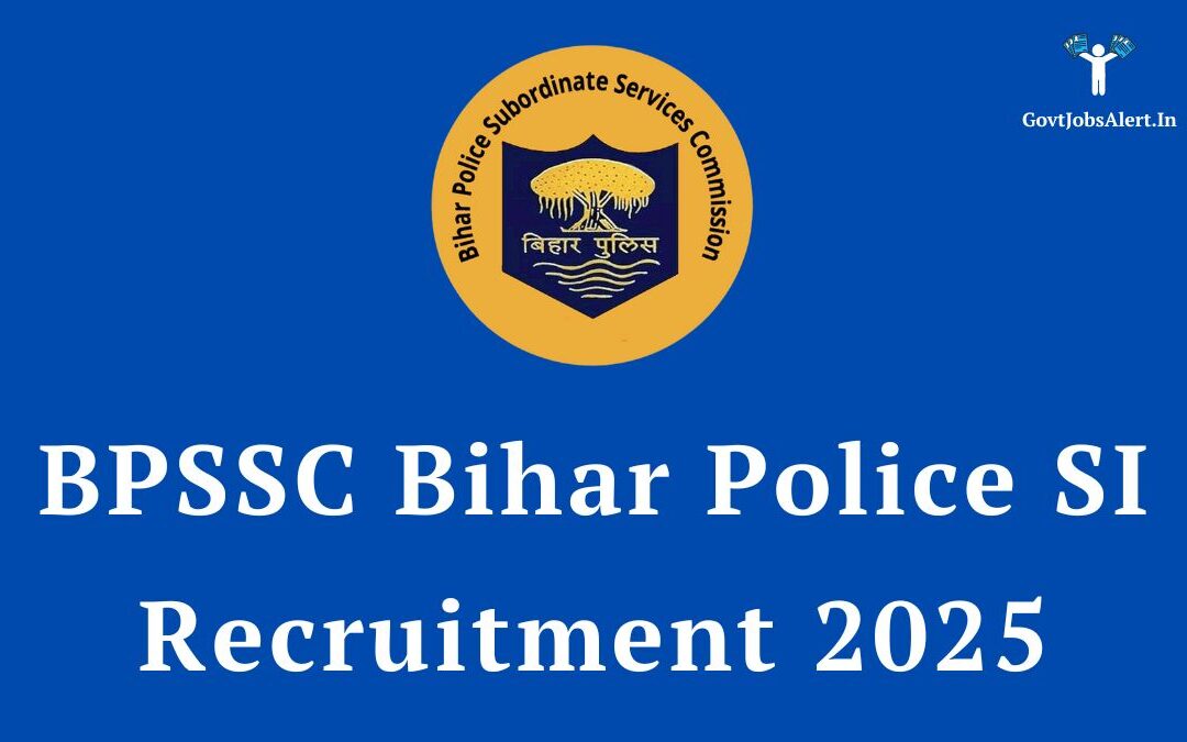 BPSSC Bihar Police SI Recruitment 2025: Apply for 1799 Sub-Inspector Posts, Check Salary & Eligibility