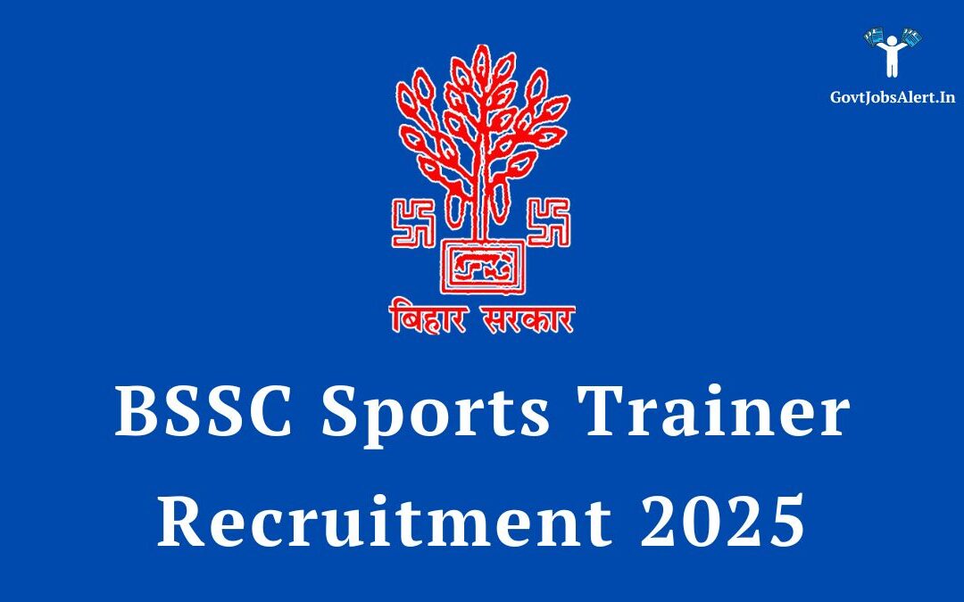 BSSC Sports Trainer Recruitment 2025: Apply Online for 379 Posts, Salary up to ₹92,300, Eligibility & Details