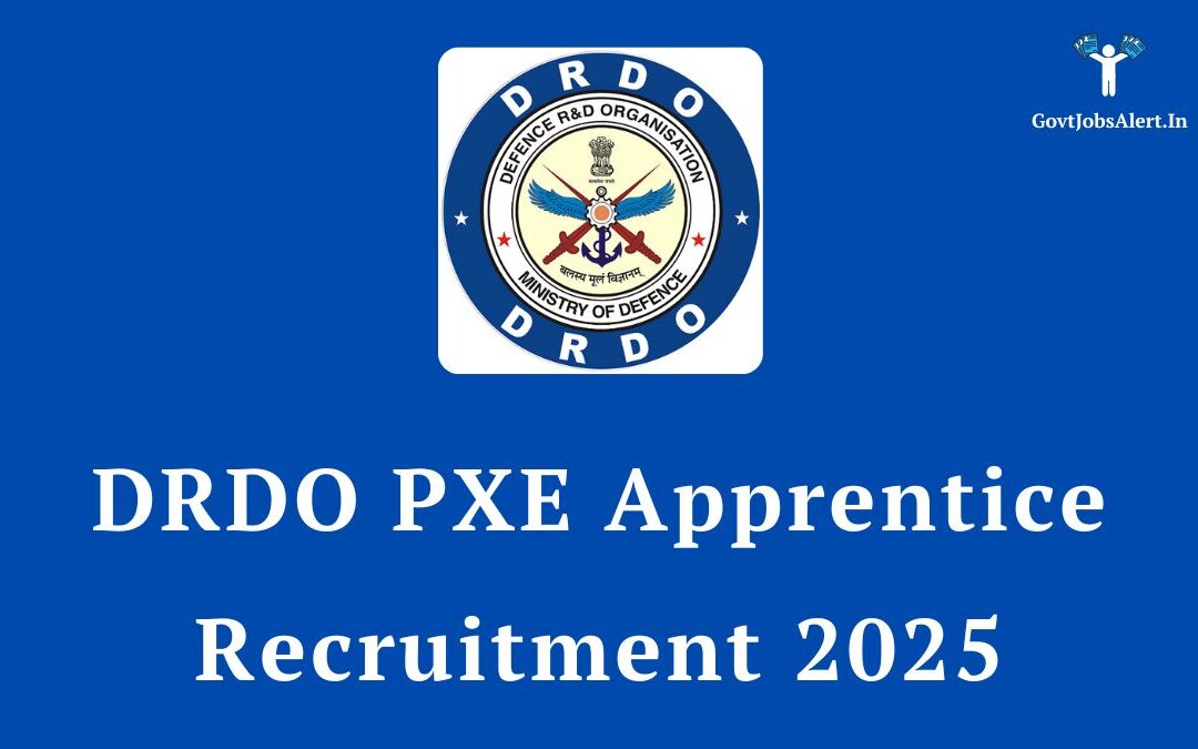 DRDO PXE Apprentice Recruitment 2025: Apply Now for 50 Posts, Stipend up to ₹12,300!