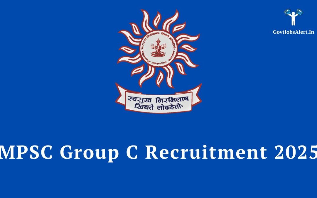 MPSC Group C Recruitment 2025: Apply for 938 Clerk, Tax Assistant & Other Posts