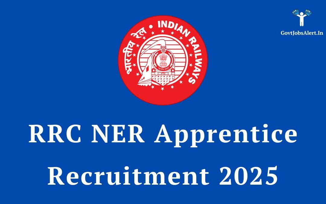 RRC NER Apprentice Recruitment 2025: Apply Online for 1104 Posts, Notification Out