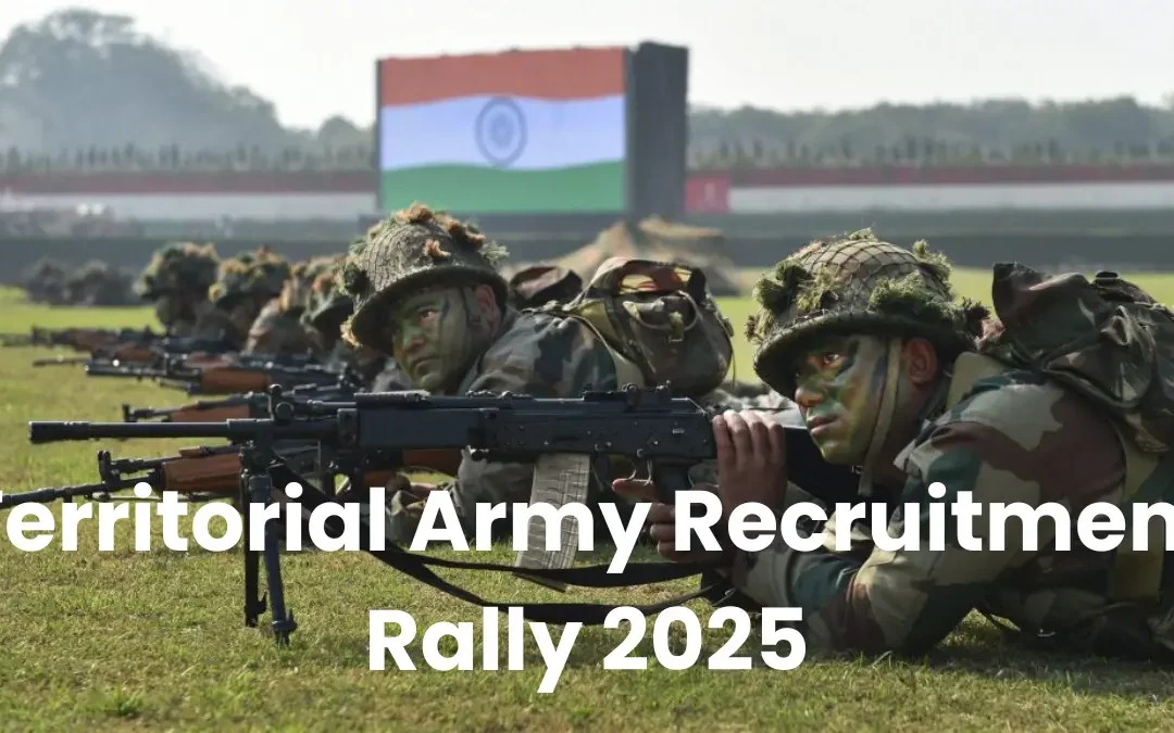Territorial Army Rally Recruitment 2025: Check All Details