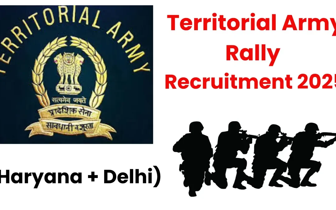 Territorial Army Recruitment 2025: Check Schedule, Dates, Qualification, All Updates