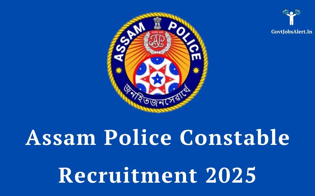 Assam Police Constable Recruitment 2025: Apply Online for 1715 Posts (UB & AB)