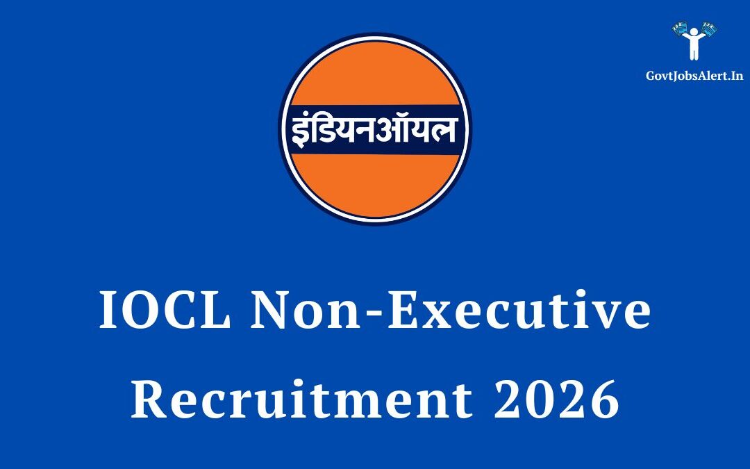 IOCL Non-Executive Recruitment 2026 – Apply Online for 394 Junior Engineering Assistant Posts