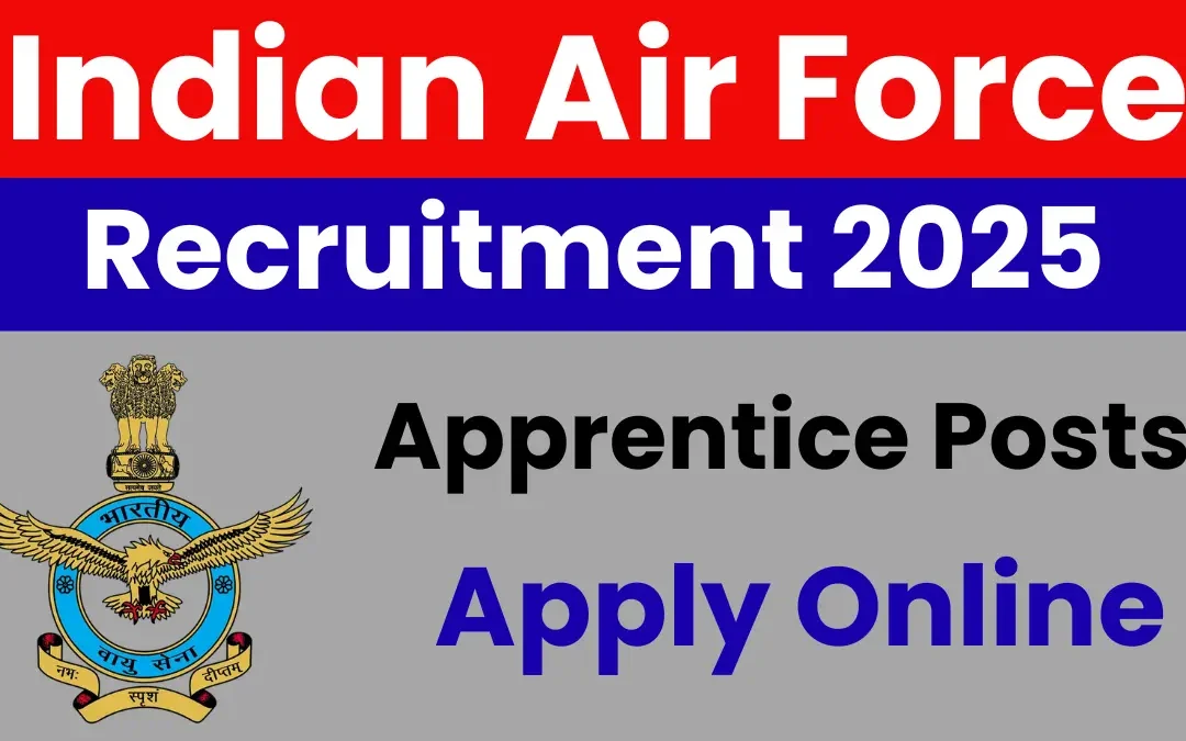 Indian Air Force Chandigarh Apprentice Recruitment 2025: Apply Online for 144 Posts