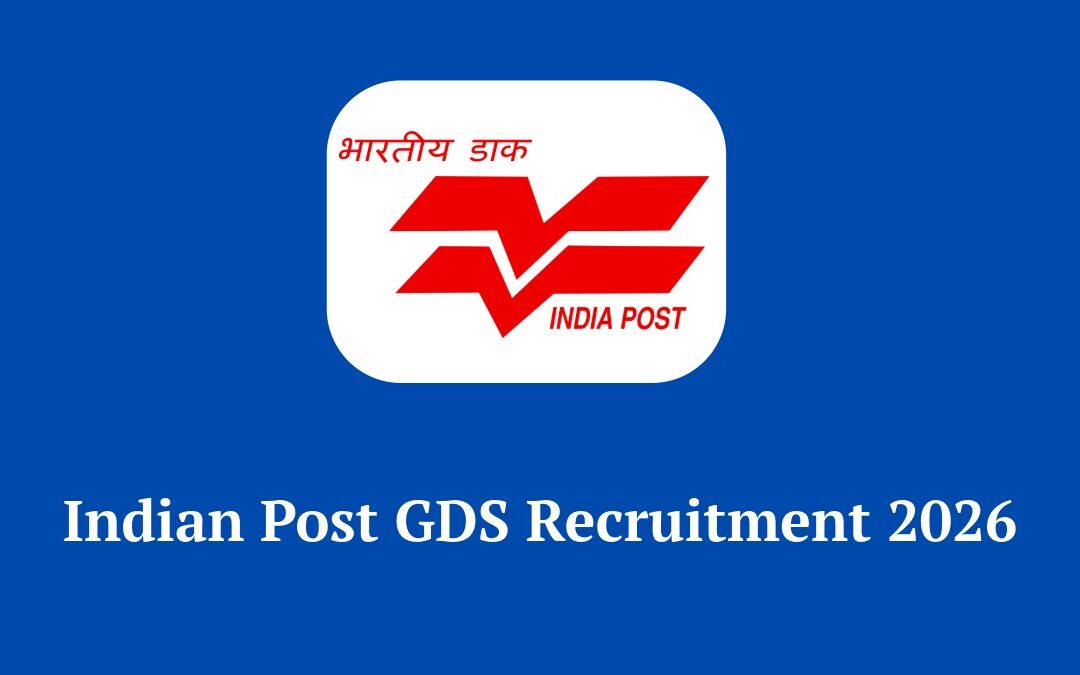 Indian Post GDS Recruitment 2026 Notification Out for Gramin Dak Sevak (BPM/ABPM)