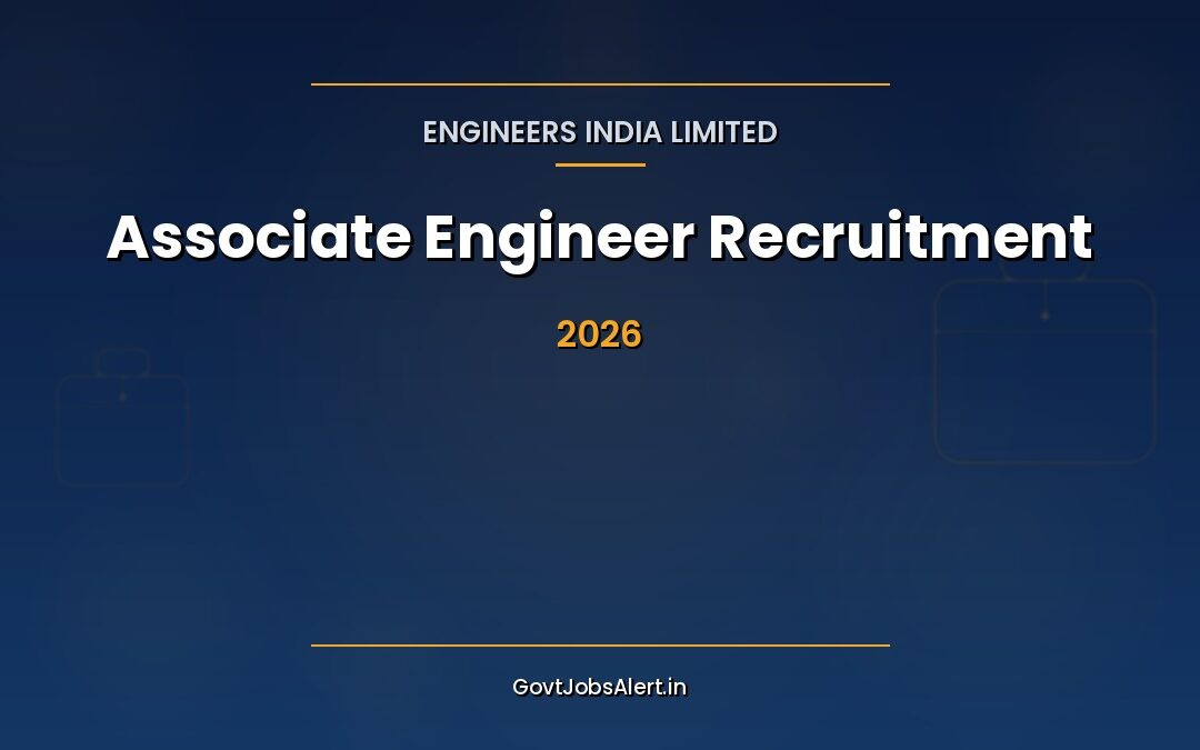 EIL Associate Engineer Recruitment 2026: Walk-In Interview for 29 Posts on Fixed Term Basis, Salary Up to ₹1,12,000