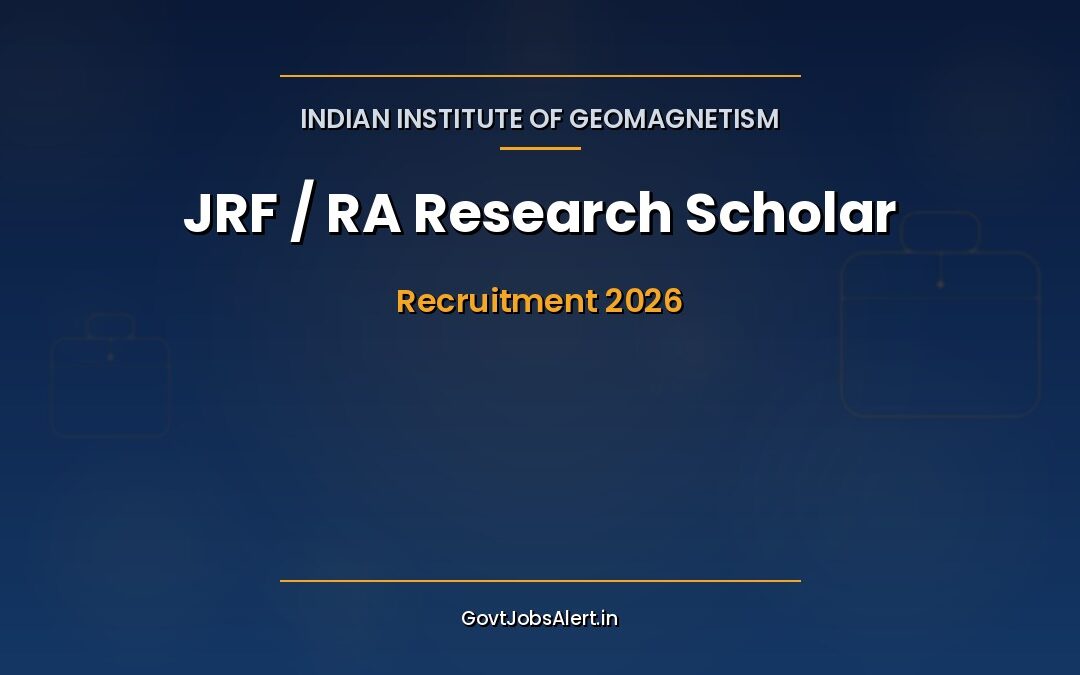 IIG JRF / RA Recruitment 2026: Apply Online for 26 Research Scholar Posts, Fellowship Up to ₹42,000/Month
