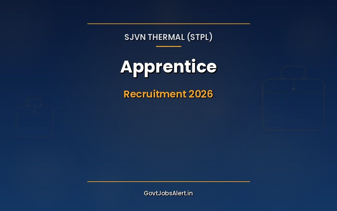 STPL Apprentice Recruitment 2026: Apply Online for 32 Graduate, Diploma & ITI Apprentice Posts, Stipend Up to ₹10,000